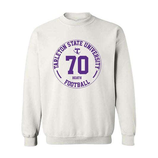 Tarleton State - NCAA Football : Antonio Heath - Classic Fashion Shersey Crewneck Sweatshirt-0