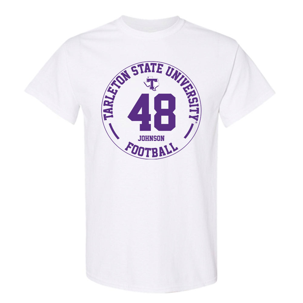 Tarleton State - NCAA Football : Broderick Johnson - Classic Fashion Shersey T-Shirt-0