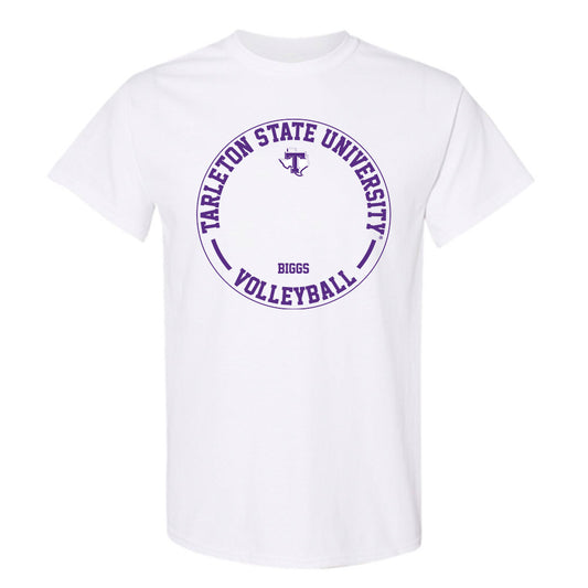 Tarleton State - NCAA Women's Volleyball : Taylynn Biggs - Classic Fashion Shersey T-Shirt-0