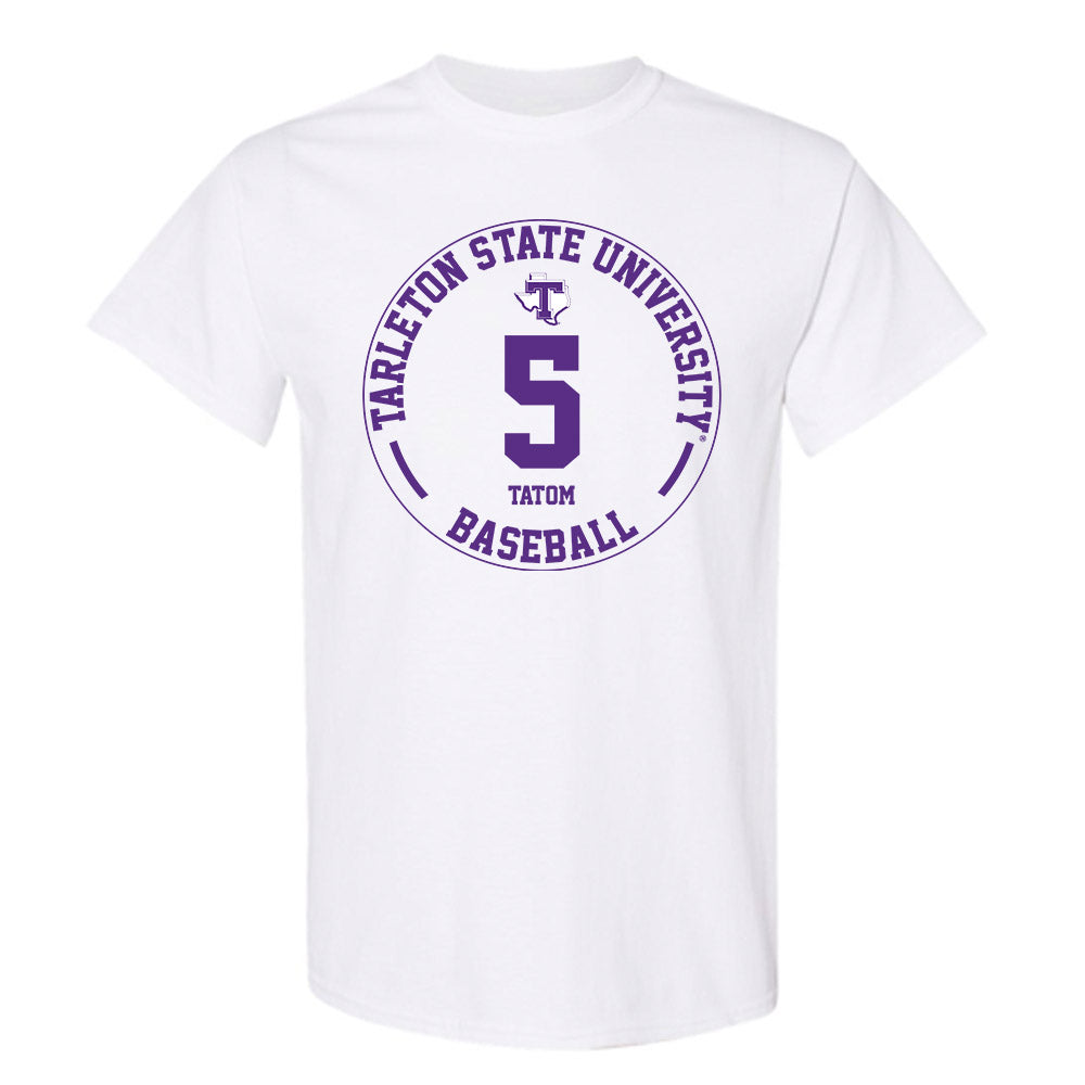 Tarleton State - NCAA Baseball : Jake Tatom - Classic Fashion Shersey T-Shirt-0