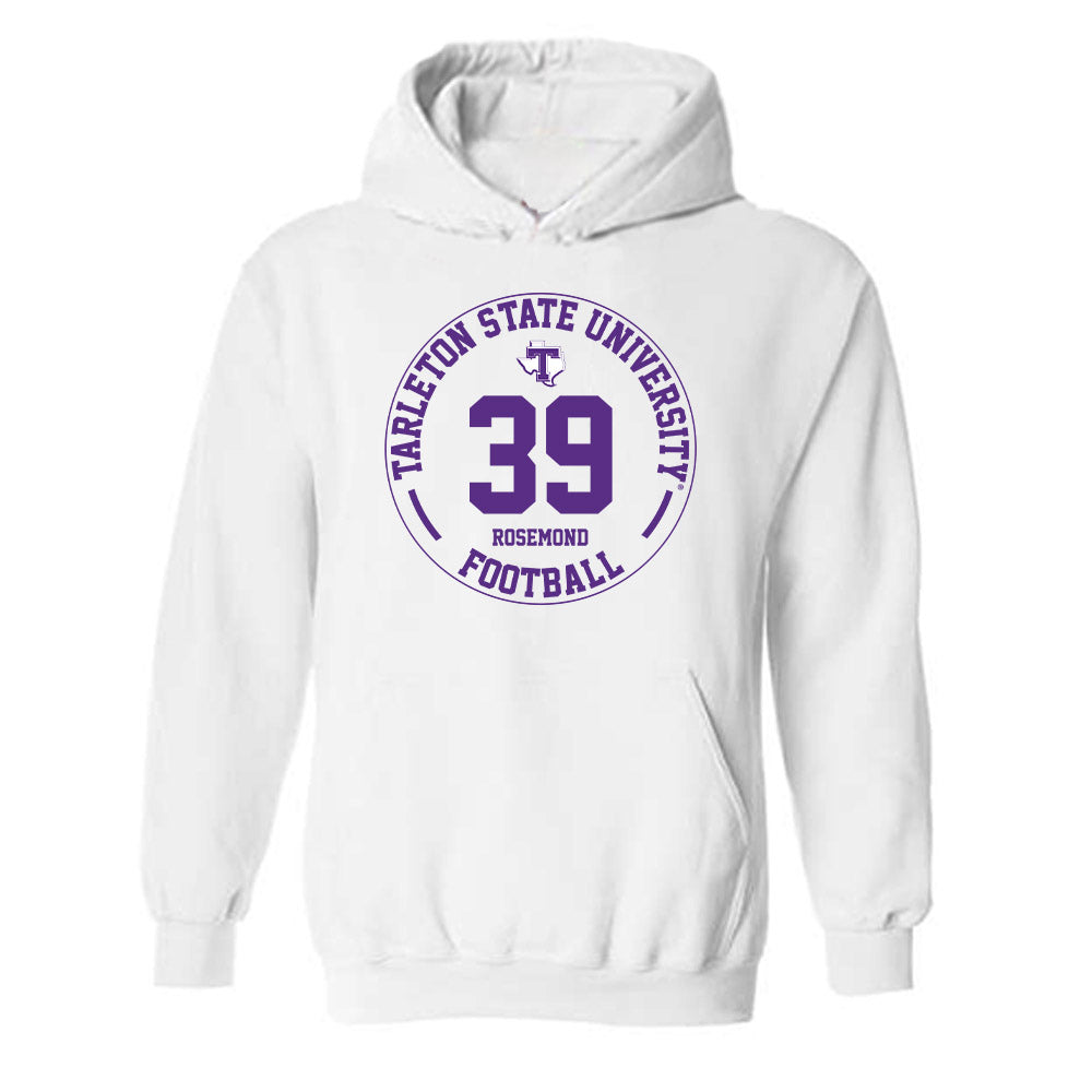 Tarleton State - NCAA Football : Deangelo Rosemond - Classic Fashion Shersey Hooded Sweatshirt-0