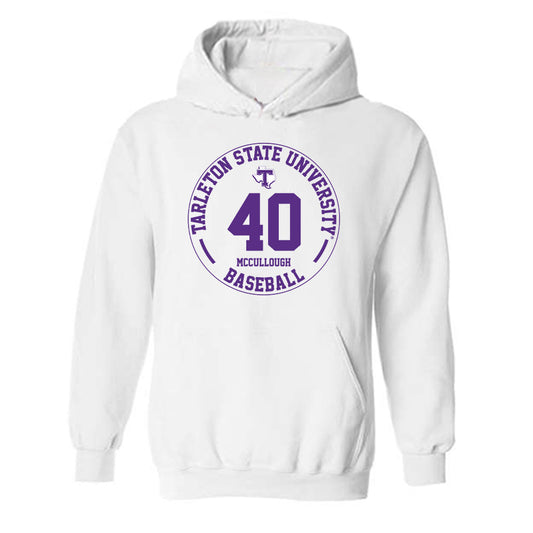 Tarleton State - NCAA Baseball : Matthew McCullough - Classic Fashion Shersey Hooded Sweatshirt-0