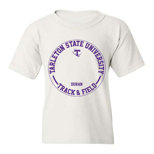 Tarleton State - NCAA Women's Track & Field : Veronica Duran - Classic Fashion Shersey Youth T-Shirt