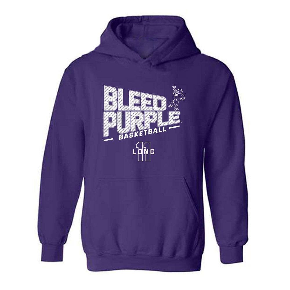 Tarleton State - NCAA Women's Basketball : Jakoriah Long - Classic Fashion Shersey Hooded Sweatshirt-0