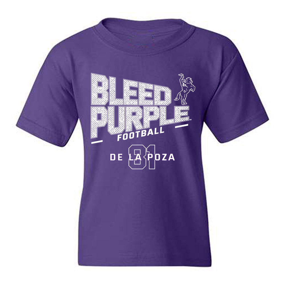 Tarleton State - NCAA Football : Alejandro De La Poza - Classic Fashion Shersey Youth T-Shirt-0