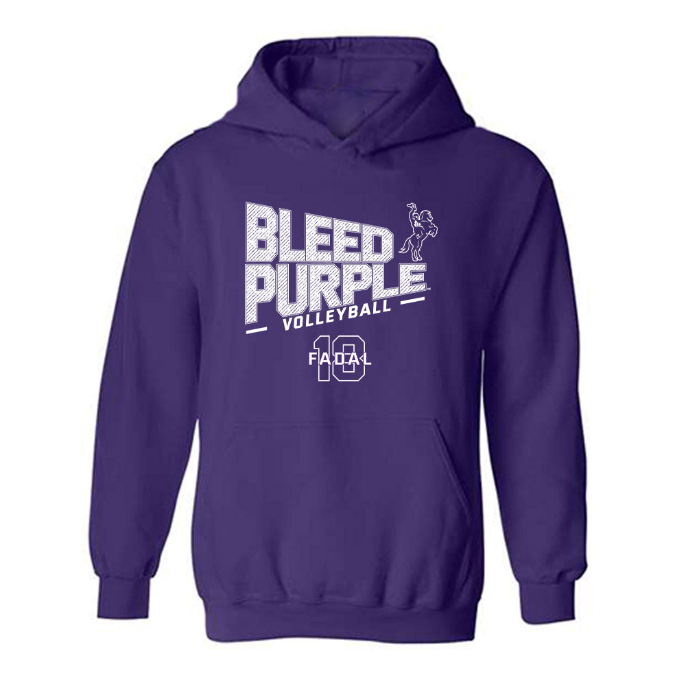 Tarleton State - NCAA Women's Volleyball : Peyton Fadal - Classic Fashion Shersey Hooded Sweatshirt-0