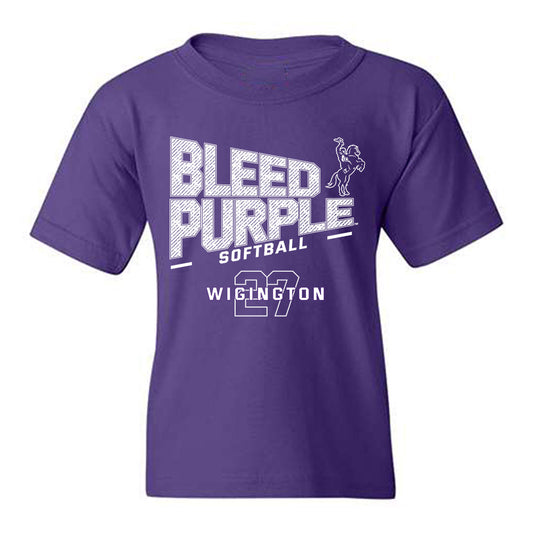 Tarleton State - NCAA Softball : Hailey Wigington - Classic Fashion Shersey Youth T-Shirt-0