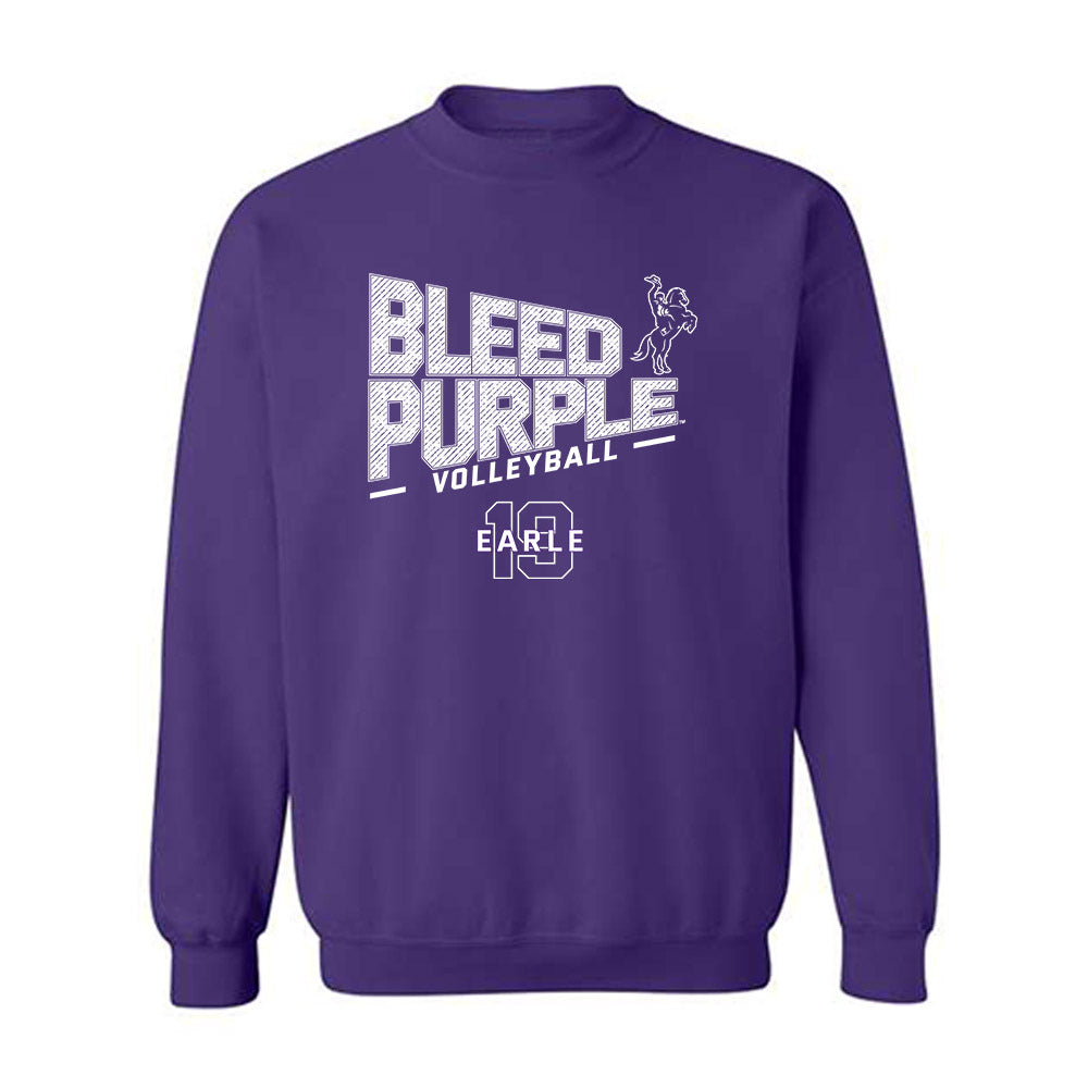 Tarleton State - NCAA Women's Volleyball : Alexa Earle - Classic Fashion Shersey Crewneck Sweatshirt-0