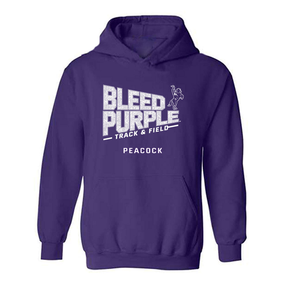 Tarleton State - NCAA Men's Track & Field : Luke Peacock - Classic Fashion Shersey Hooded Sweatshirt-0