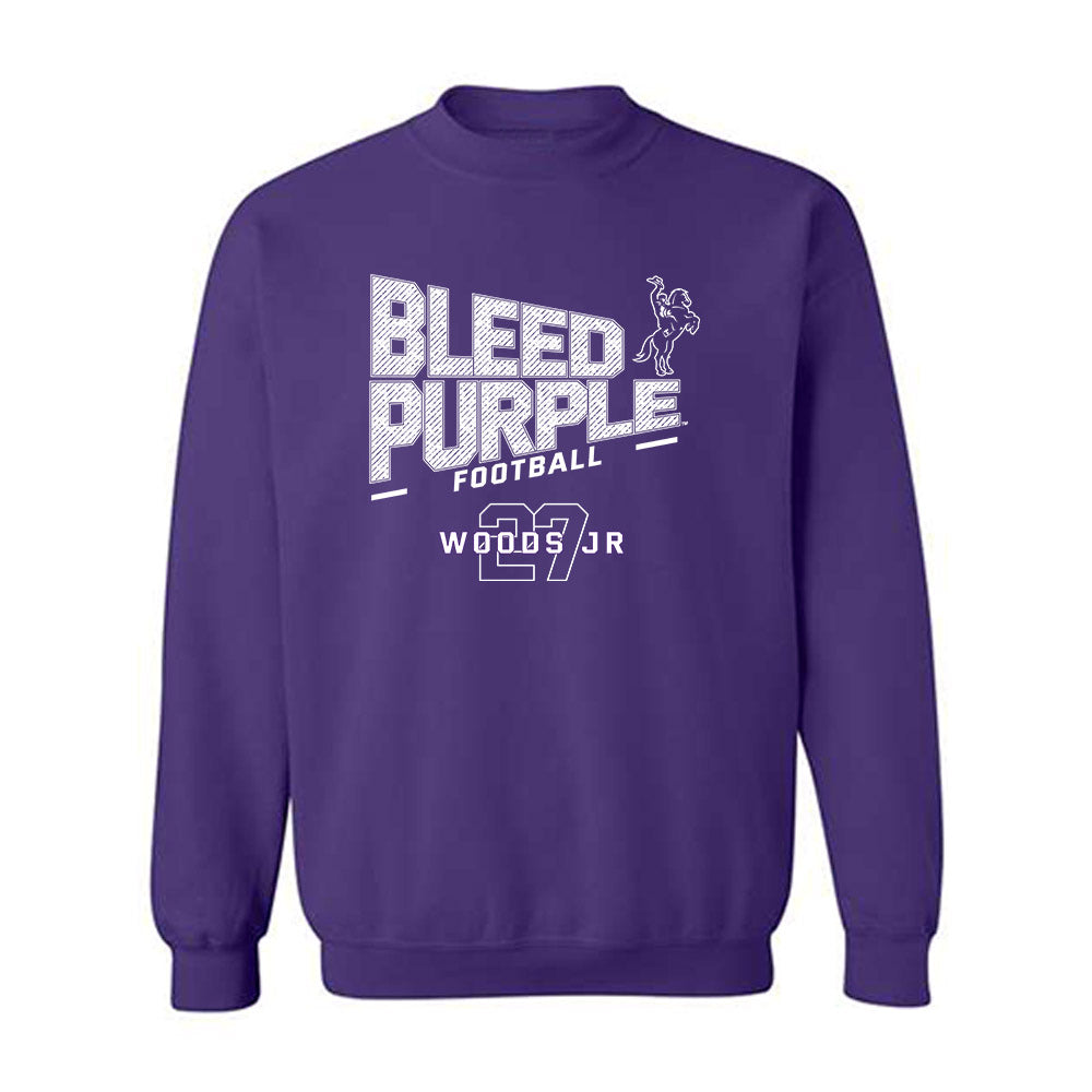 Tarleton State - NCAA Football : Stephen Woods Jr - Classic Fashion Shersey Crewneck Sweatshirt-0