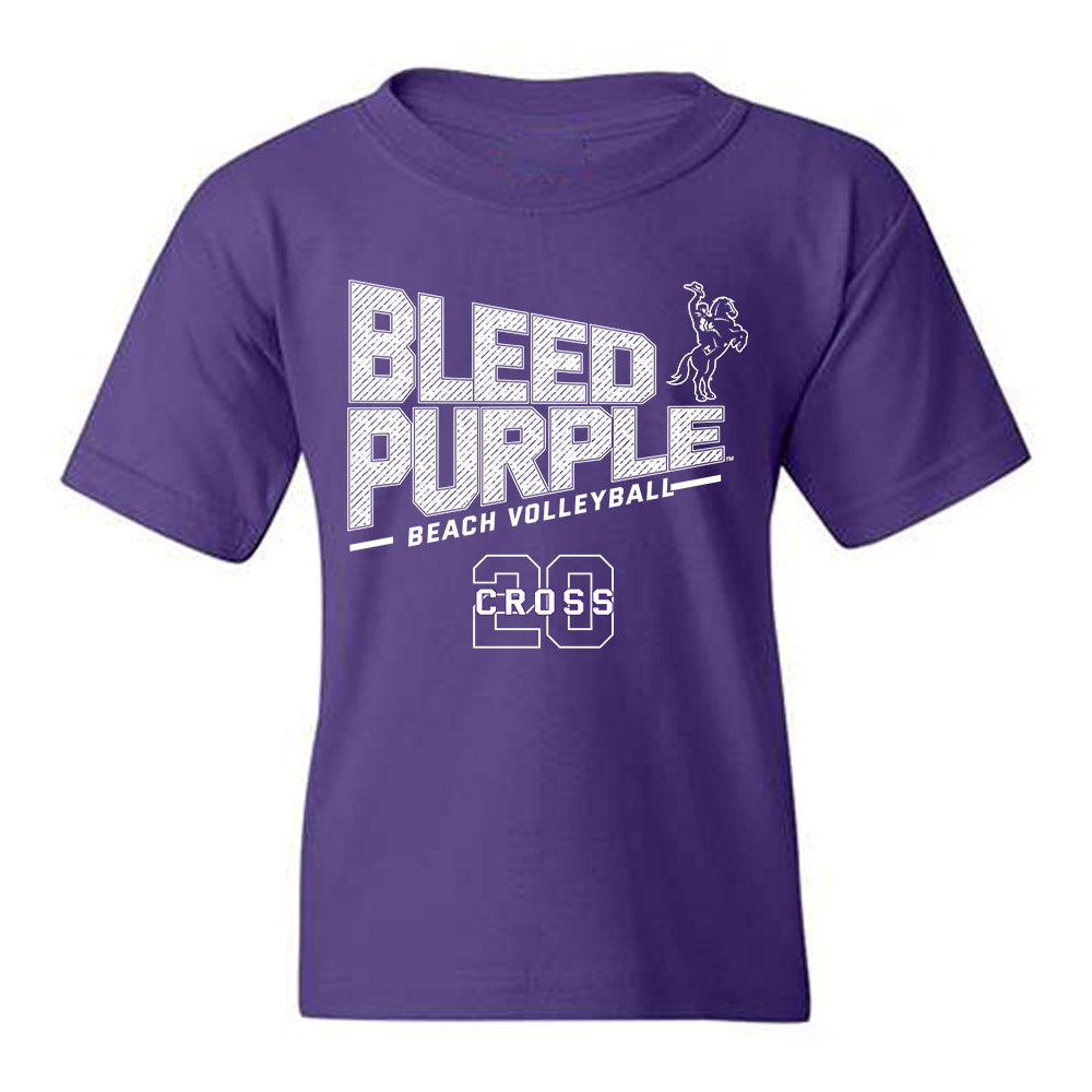Tarleton State - NCAA Beach Volleyball : Quinn Cross - Classic Fashion Shersey Youth T-Shirt-0