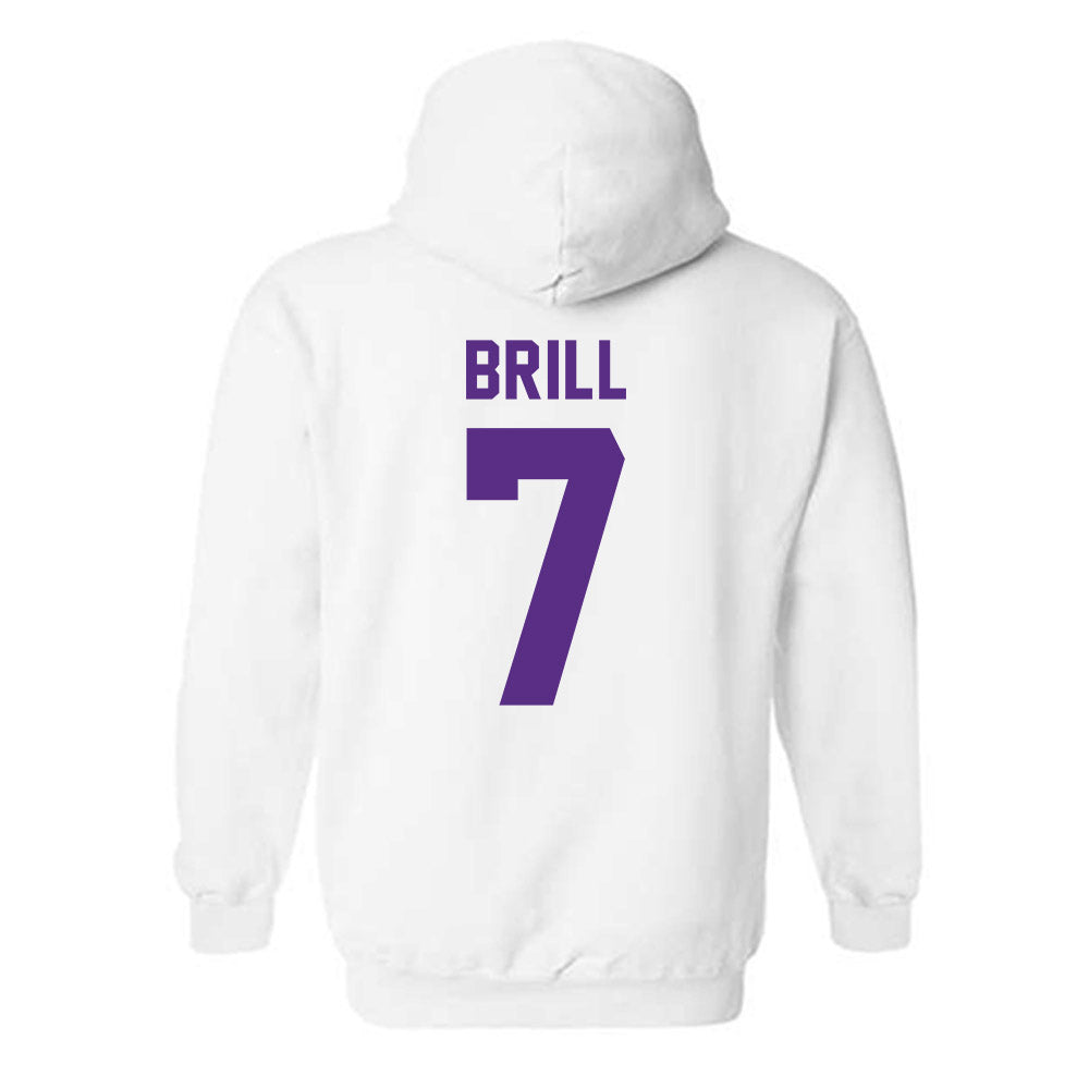 Tarleton State - NCAA Women's Basketball : Jailynn Brill - Classic Shersey Hooded Sweatshirt-1