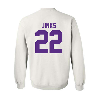 Tarleton State - NCAA Men's Basketball : Jaden Jinks - Classic Shersey Crewneck Sweatshirt-1