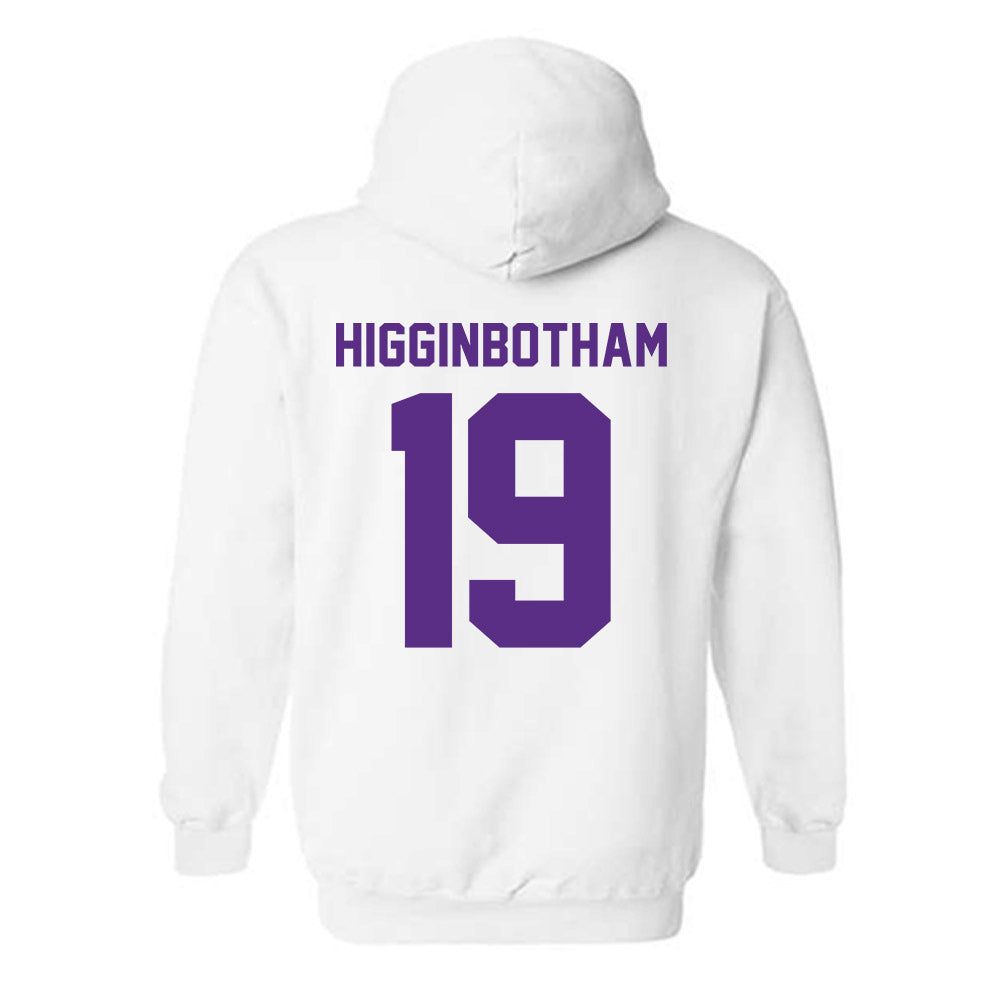 Tarleton State - NCAA Softball : Alyson Higginbotham - Classic Shersey Hooded Sweatshirt-1