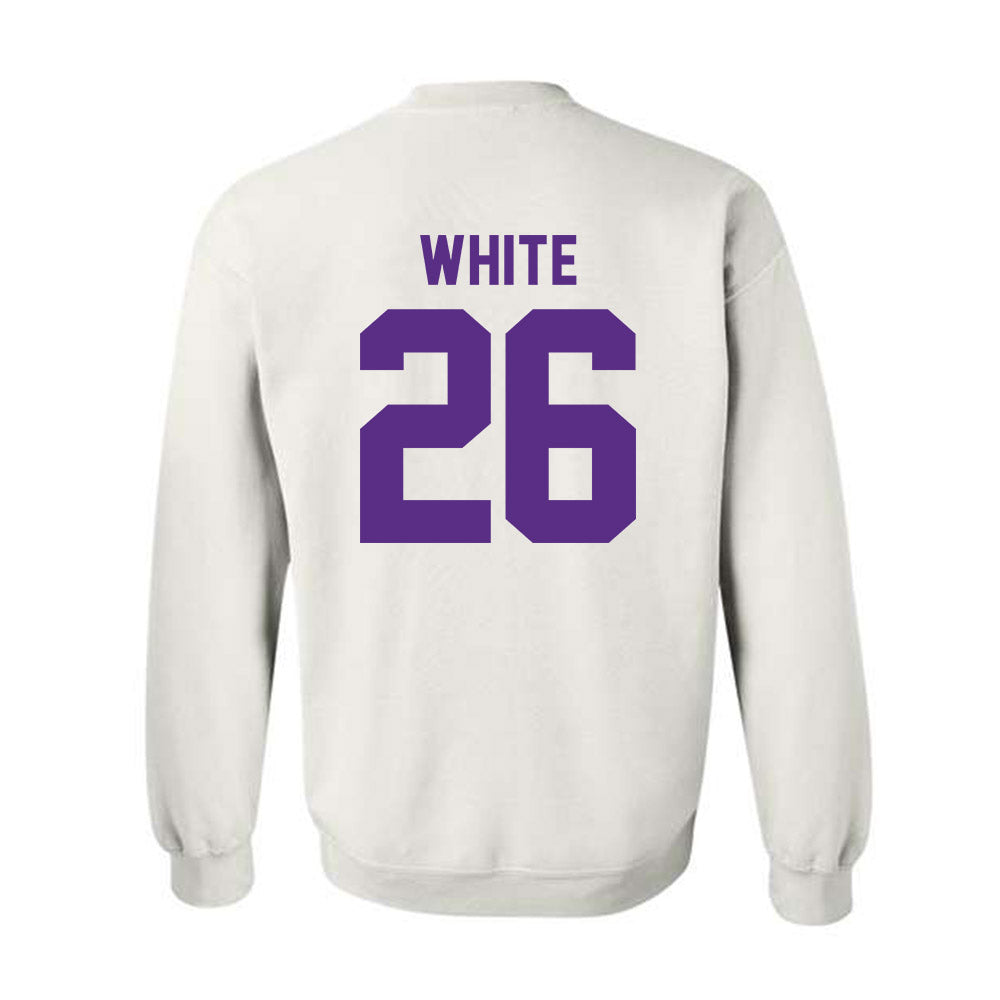 Tarleton State - NCAA Women's Soccer : Sydney White - Classic Shersey Crewneck Sweatshirt-1
