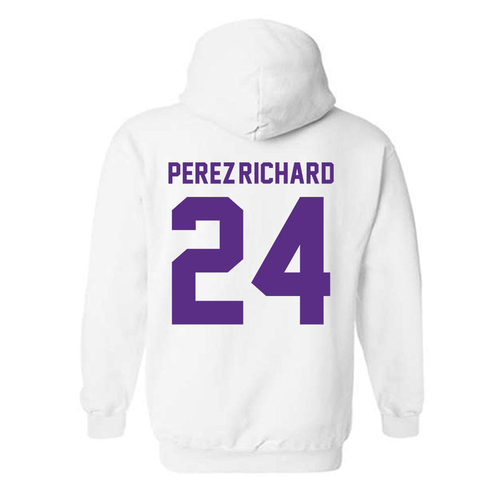 Tarleton State - NCAA Women's Basketball : Jaylynn Perez-Richard - Classic Shersey Hooded Sweatshirt-1