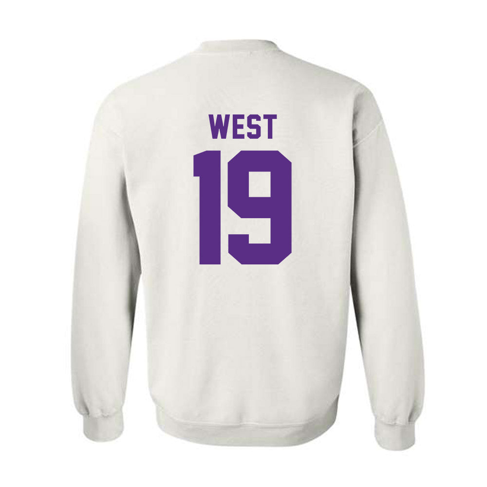 Tarleton State - NCAA Football : Trevon West - Classic Shersey Crewneck Sweatshirt-1