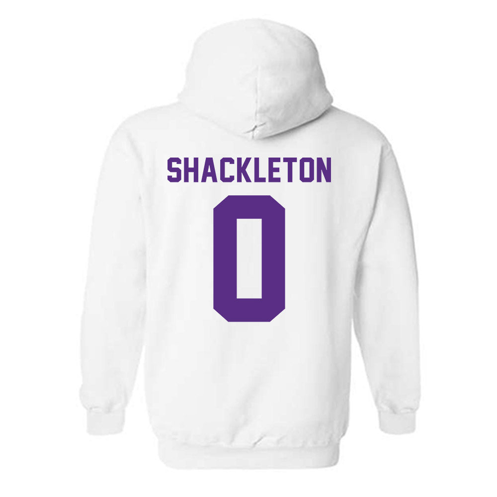 Tarleton State - NCAA Men's Basketball : Adrian Shackleton - Classic Shersey Hooded Sweatshirt-1