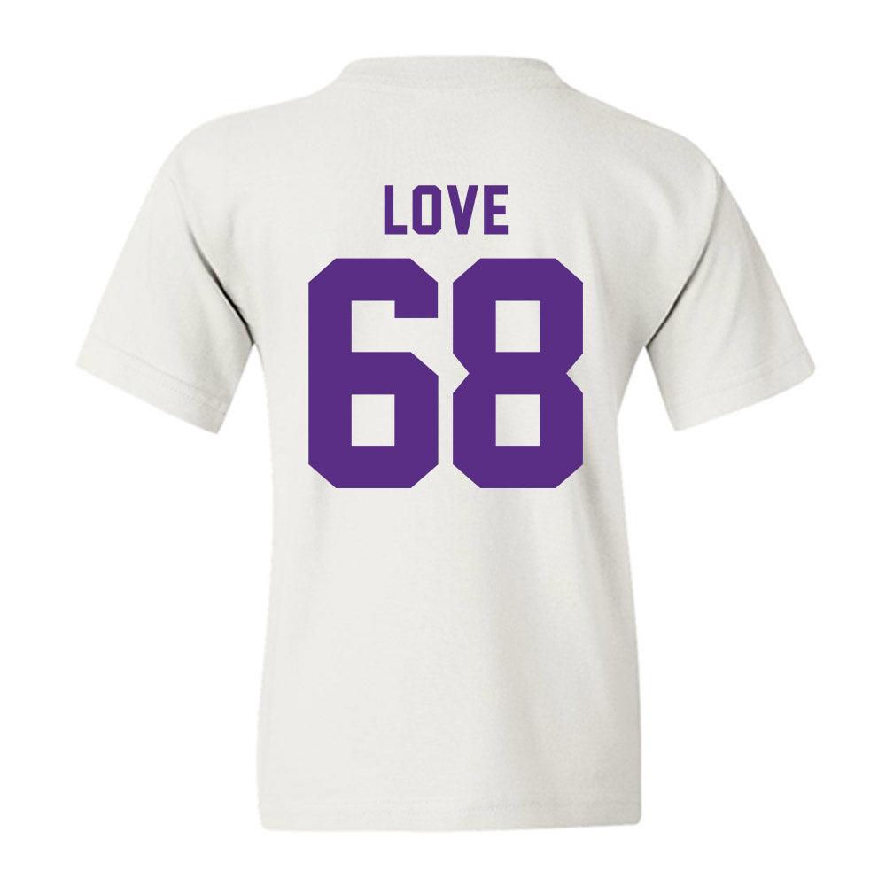 Tarleton State - NCAA Football : Jordan Love - Classic Shersey Youth T-Shirt-1