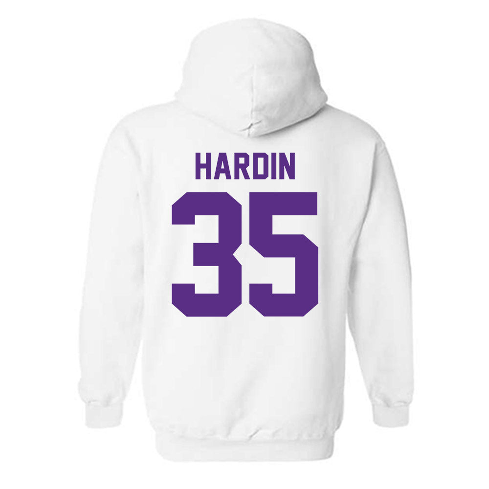 Tarleton State - NCAA Baseball : Andrew Hardin - Classic Shersey Hooded Sweatshirt-1