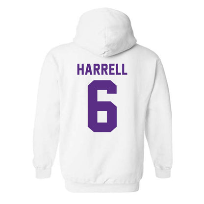 Tarleton State - NCAA Football : Ajai Harrell - Classic Shersey Hooded Sweatshirt-1