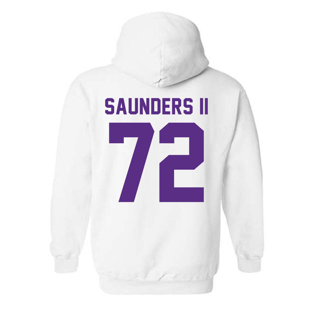 Tarleton State - NCAA Football : Terrance Saunders II - Classic Shersey Hooded Sweatshirt-1