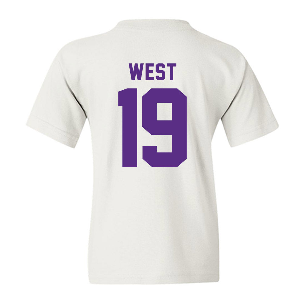 Tarleton State - NCAA Football : Trevon West - Classic Shersey Youth T-Shirt-1