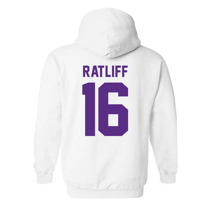 Tarleton State - NCAA Beach Volleyball : Ryder Ratliff - Classic Shersey Hooded Sweatshirt-1