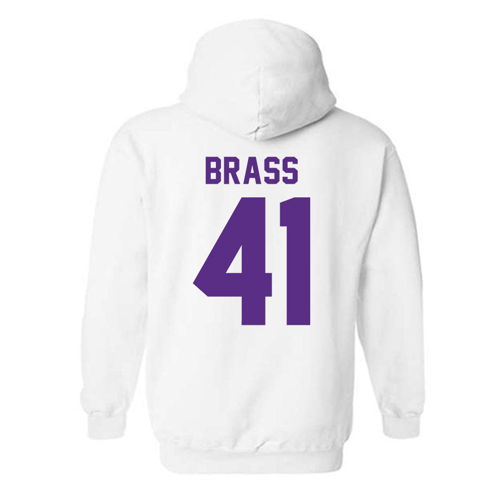 Tarleton State - NCAA Football : Reid Brass - Classic Shersey Hooded Sweatshirt-1