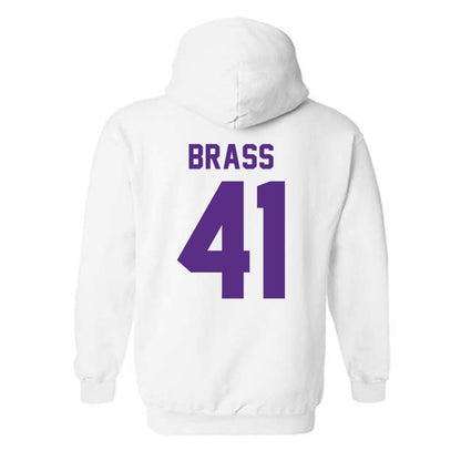 Tarleton State - NCAA Football : Reid Brass - Classic Shersey Hooded Sweatshirt-1