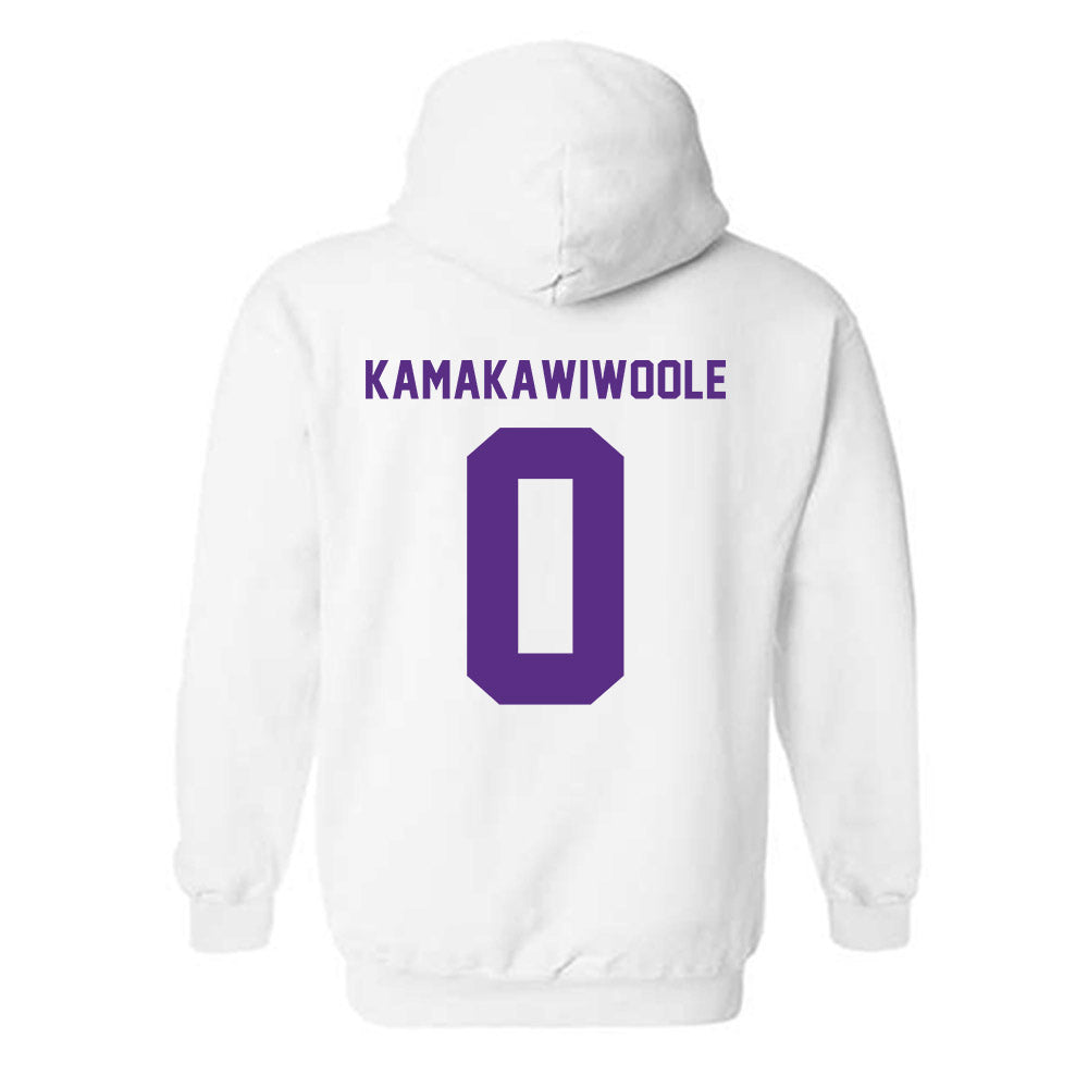 Tarleton State - NCAA Football : Kaunaoa Kamakawiwoole - Classic Shersey Hooded Sweatshirt-1