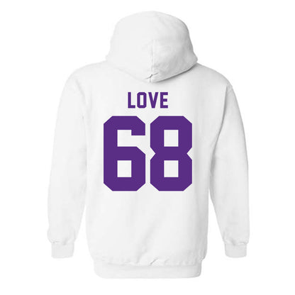 Tarleton State - NCAA Football : Jordan Love - Classic Shersey Hooded Sweatshirt-1