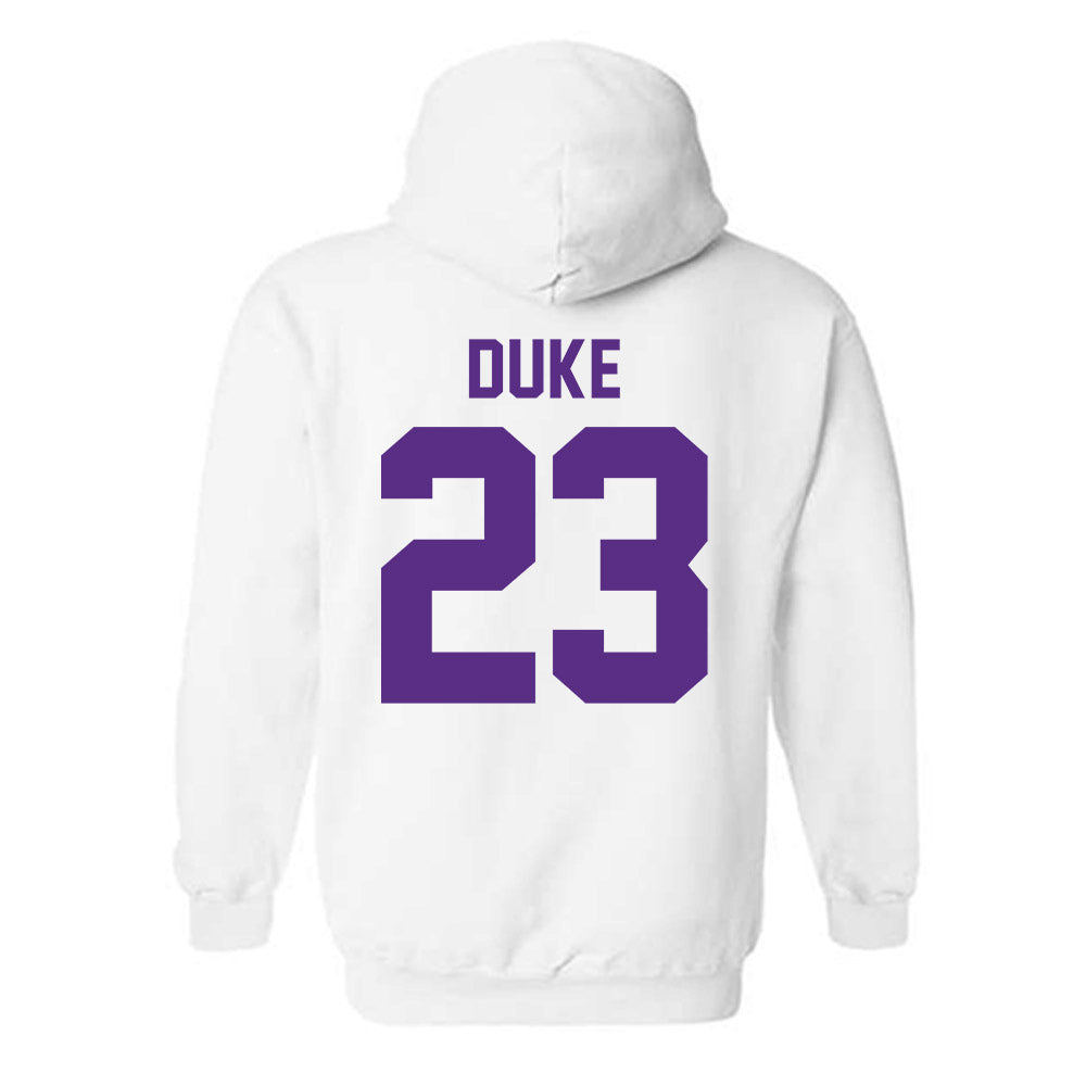 Tarleton State - NCAA Softball : Jaelynn Duke - Classic Shersey Hooded Sweatshirt-1
