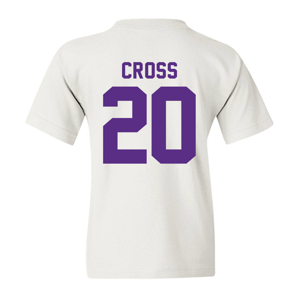 Tarleton State - NCAA Beach Volleyball : Quinn Cross - Classic Shersey Youth T-Shirt-1