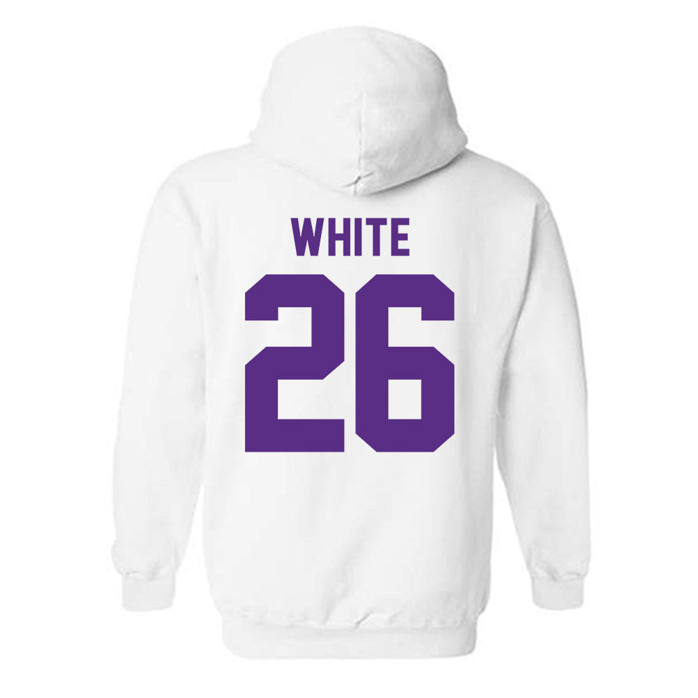 Tarleton State - NCAA Women's Soccer : Sydney White - Classic Shersey Hooded Sweatshirt-1