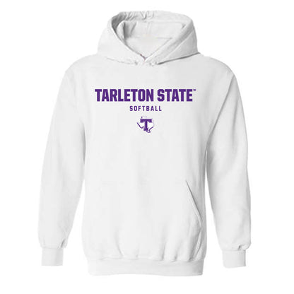 Tarleton State - NCAA Softball : Alyson Higginbotham - Classic Shersey Hooded Sweatshirt-0
