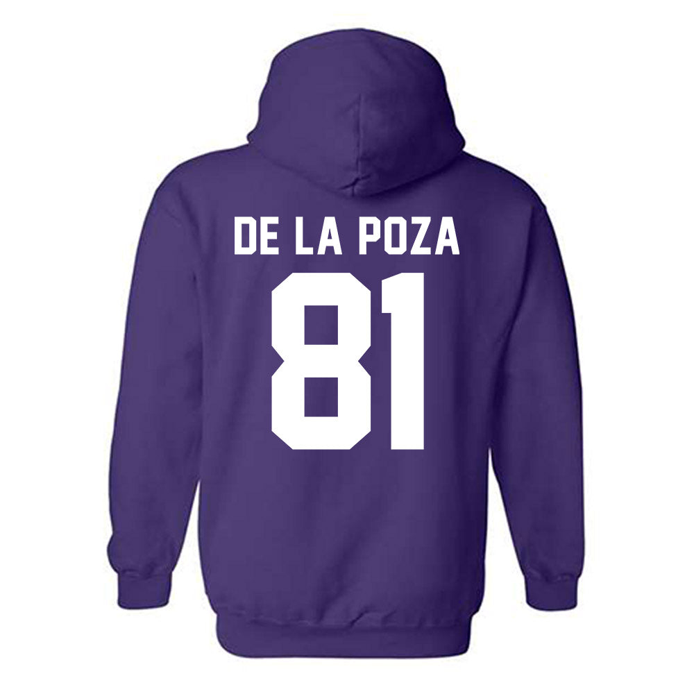 Tarleton State - NCAA Football : Alejandro De La Poza - Classic Shersey Hooded Sweatshirt-1