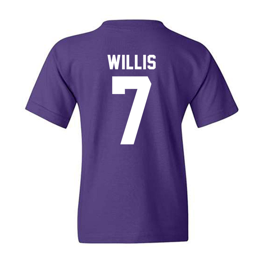 Tarleton State - NCAA Football : Marquis Willis - Classic Shersey Youth T-Shirt-1