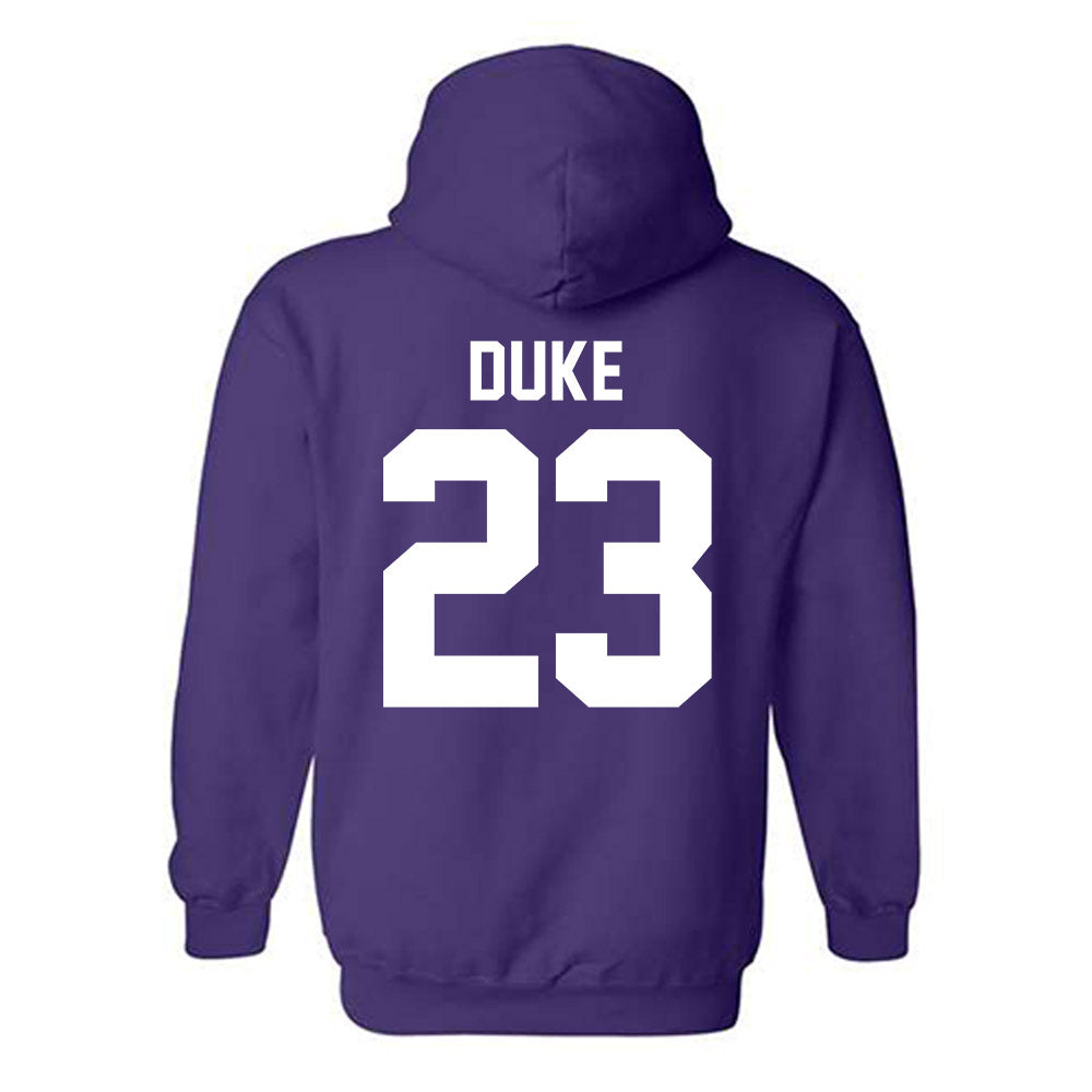 Tarleton State - NCAA Softball : Jaelynn Duke - Classic Shersey Hooded Sweatshirt-1