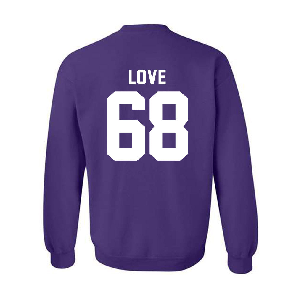 Tarleton State - NCAA Football : Jordan Love - Classic Shersey Crewneck Sweatshirt-1