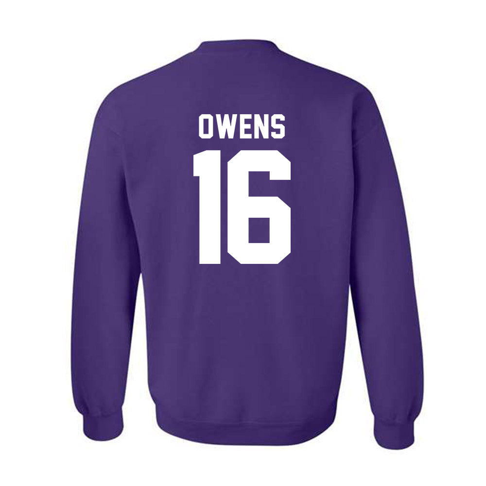 Tarleton State - NCAA Football : AJ Owens - Classic Shersey Crewneck Sweatshirt-1