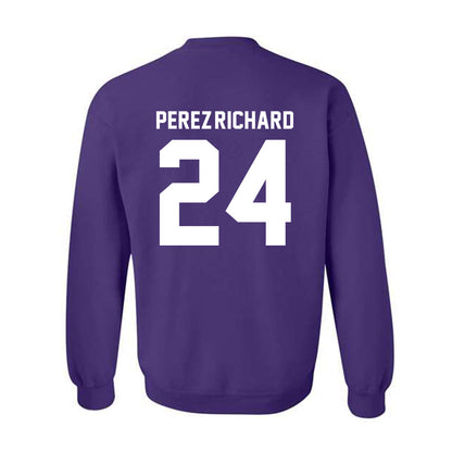 Tarleton State - NCAA Women's Basketball : Jaylynn Perez-Richard - Classic Shersey Crewneck Sweatshirt-1