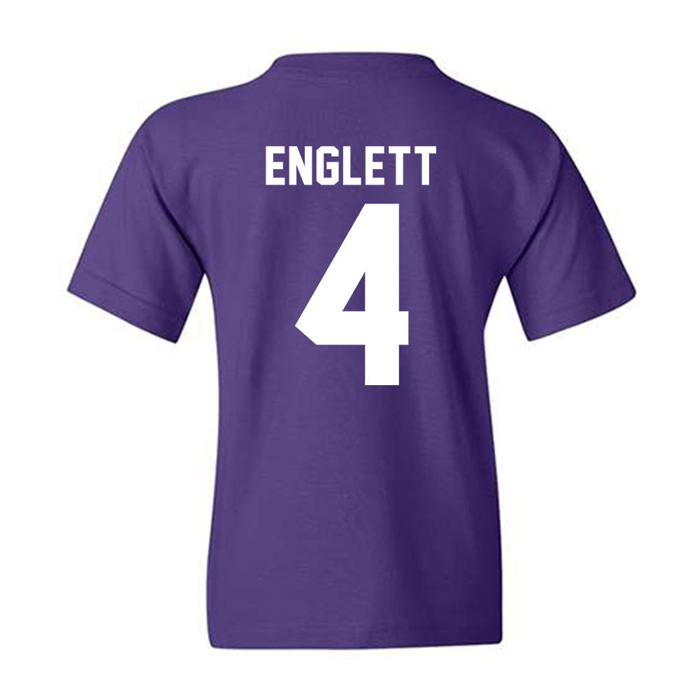 Tarleton State - NCAA Baseball : Brady Englett - Classic Shersey Youth T-Shirt-1
