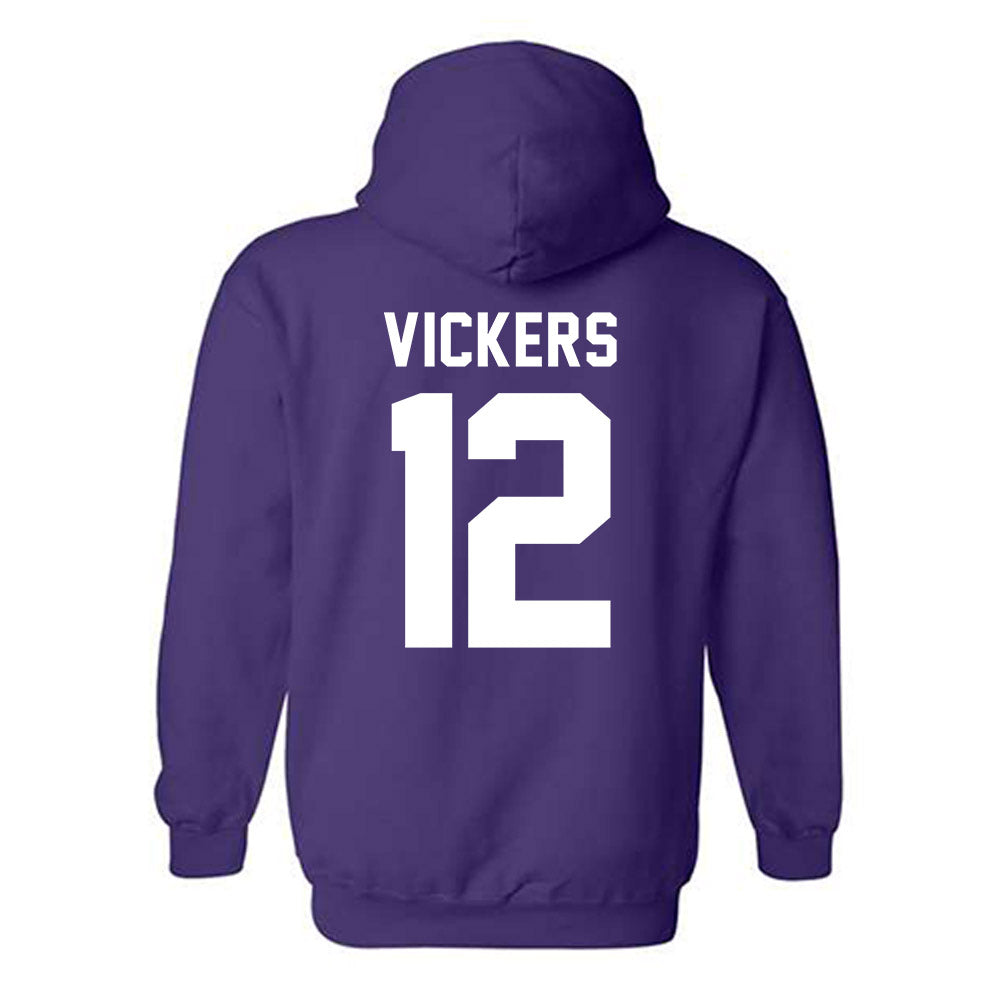Tarleton State - NCAA Beach Volleyball : Emily Vickers - Classic Shersey Hooded Sweatshirt-1