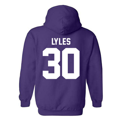 Tarleton State - NCAA Women's Basketball : Caroline Lyles - Classic Shersey Hooded Sweatshirt-1