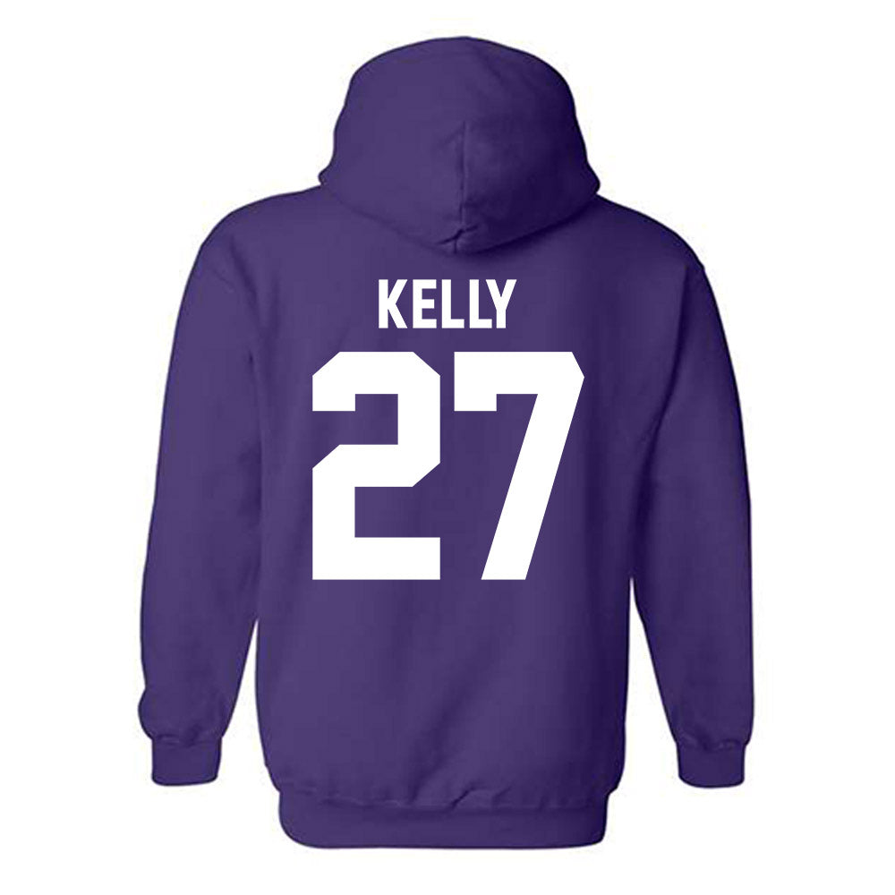 Tarleton State - NCAA Football : Kenyan Kelly - Classic Shersey Hooded Sweatshirt-1