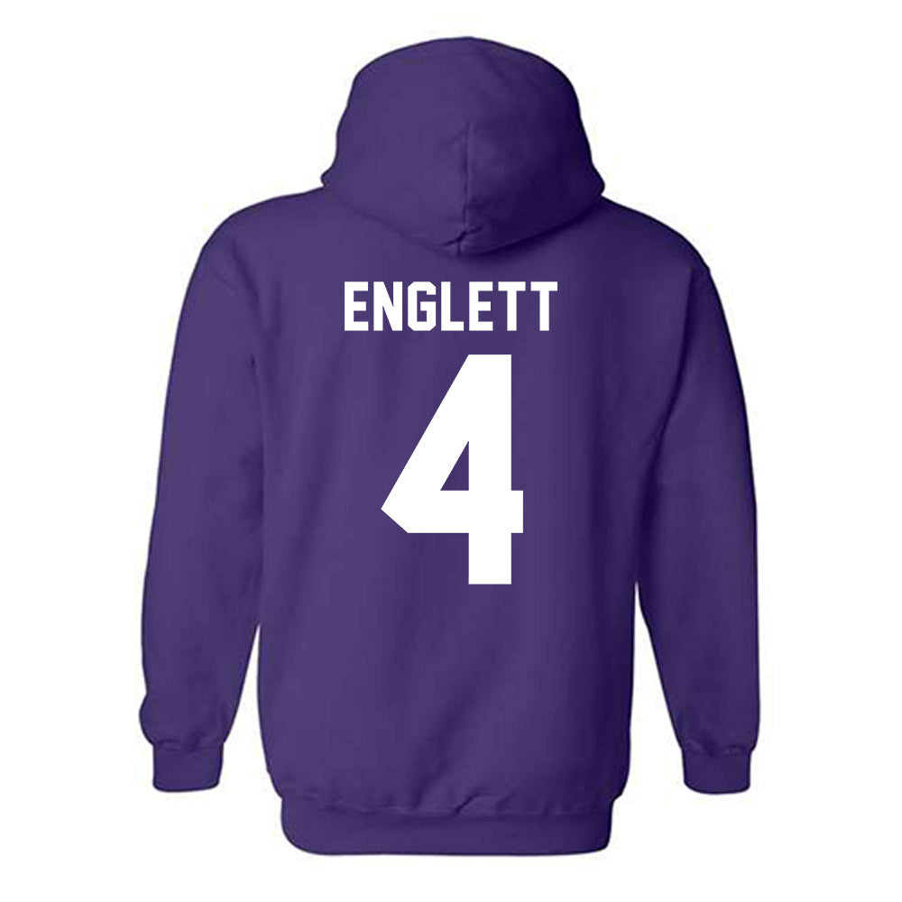 Tarleton State - NCAA Baseball : Brady Englett - Classic Shersey Hooded Sweatshirt-1