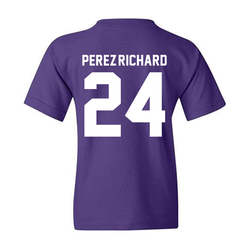 Tarleton State - NCAA Women's Basketball : Jaylynn Perez-Richard - Classic Shersey Youth T-Shirt-1