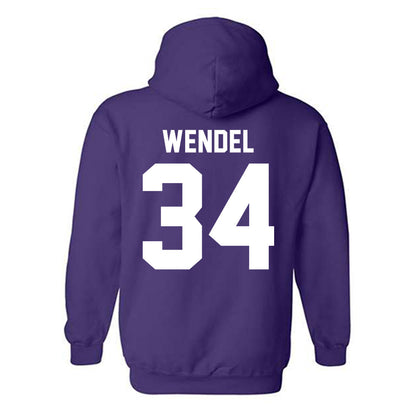 Tarleton State - NCAA Baseball : Ethan Wendel - Classic Shersey Hooded Sweatshirt-1