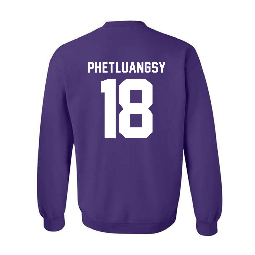 Tarleton State - NCAA Baseball : Tai Phetluangsy - Classic Shersey Crewneck Sweatshirt-1